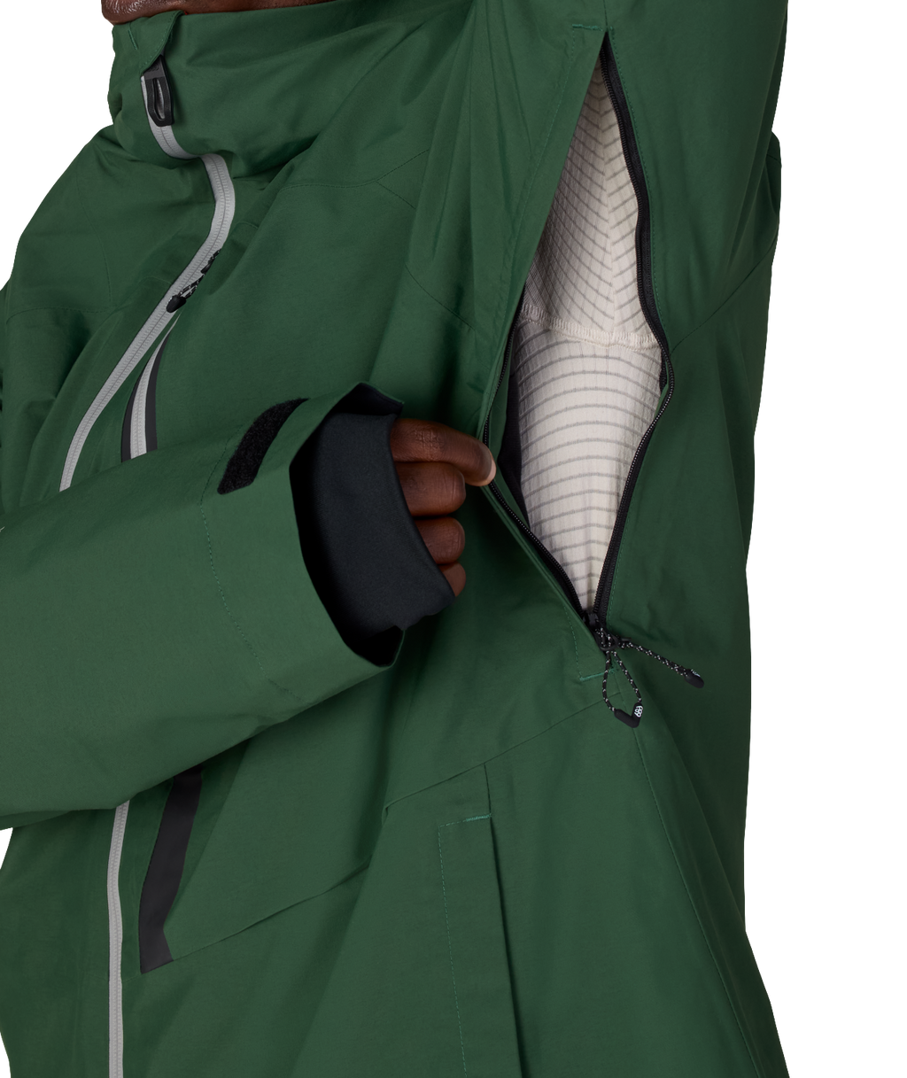MENS GORE-TEX GT THERMAGRAPH® JACKET - MOSS GREEN
