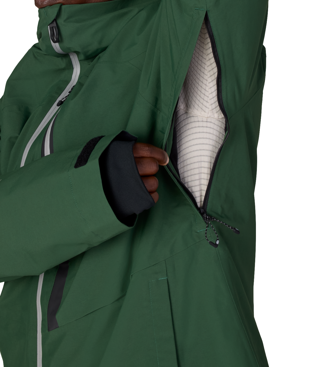 MENS GORE-TEX GT THERMAGRAPH® JACKET - MOSS GREEN