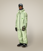 MENS 686 HUF DOUBLE H SHELL JACKET - HUF GREEN COLORBLOCK