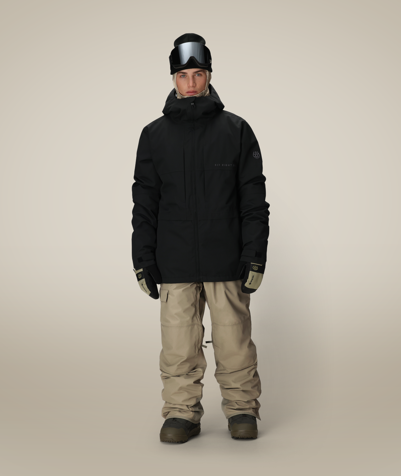 MENS SMARTY® 3-IN-1 FORM™ JACKET - BLACK