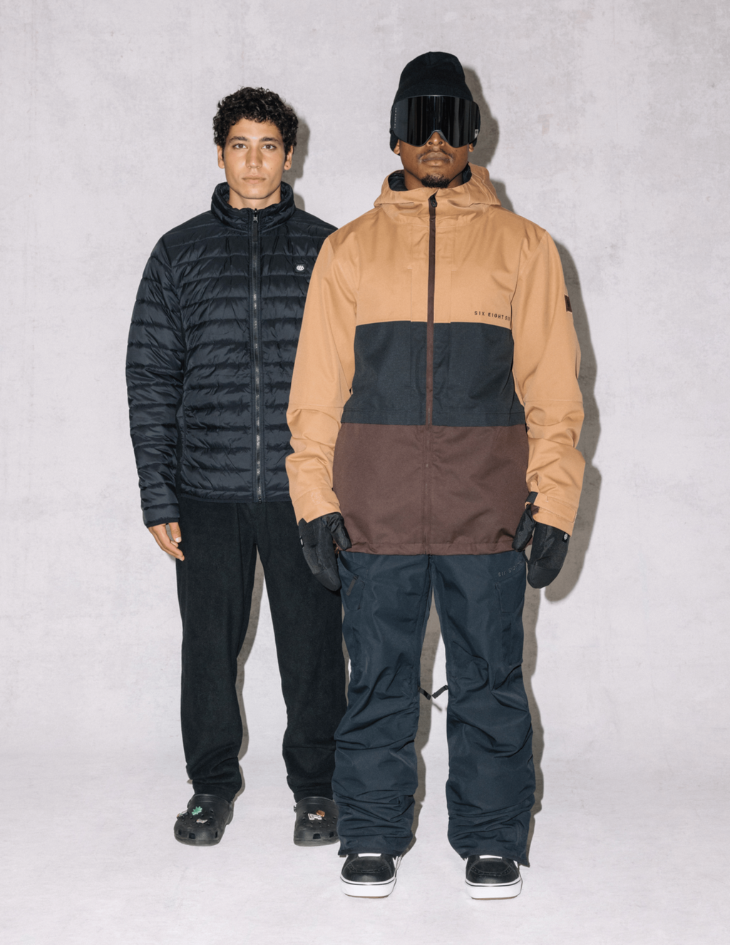 MENS SMARTY® 3-IN-1 FORM™ JACKET - CARAMEL COLORBLOCK