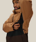 MENS SMARTY® 3-IN-1 FORM™ JACKET - CARAMEL COLORBLOCK