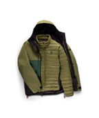 MENS SMARTY® 3-IN-1 FORM™ JACKET - FATIGUE GREEN COLORBLOCK