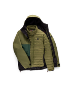 MENS SMARTY® 3-IN-1 FORM™ JACKET - FATIGUE GREEN COLORBLOCK