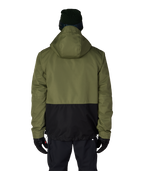 MENS SMARTY® 3-IN-1 FORM™ JACKET - FATIGUE GREEN COLORBLOCK