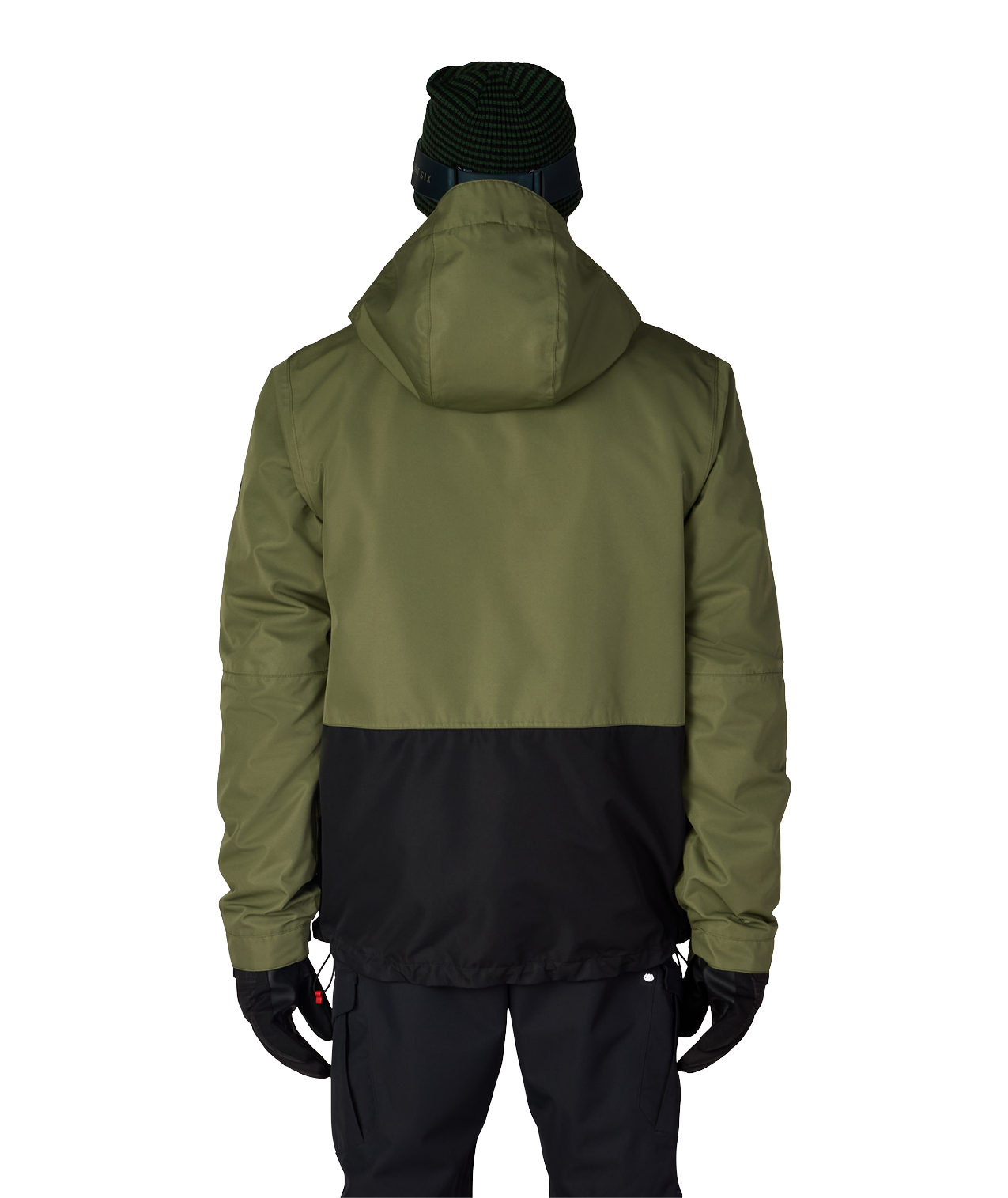 MENS SMARTY® 3-IN-1 FORM™ JACKET - FATIGUE GREEN COLORBLOCK