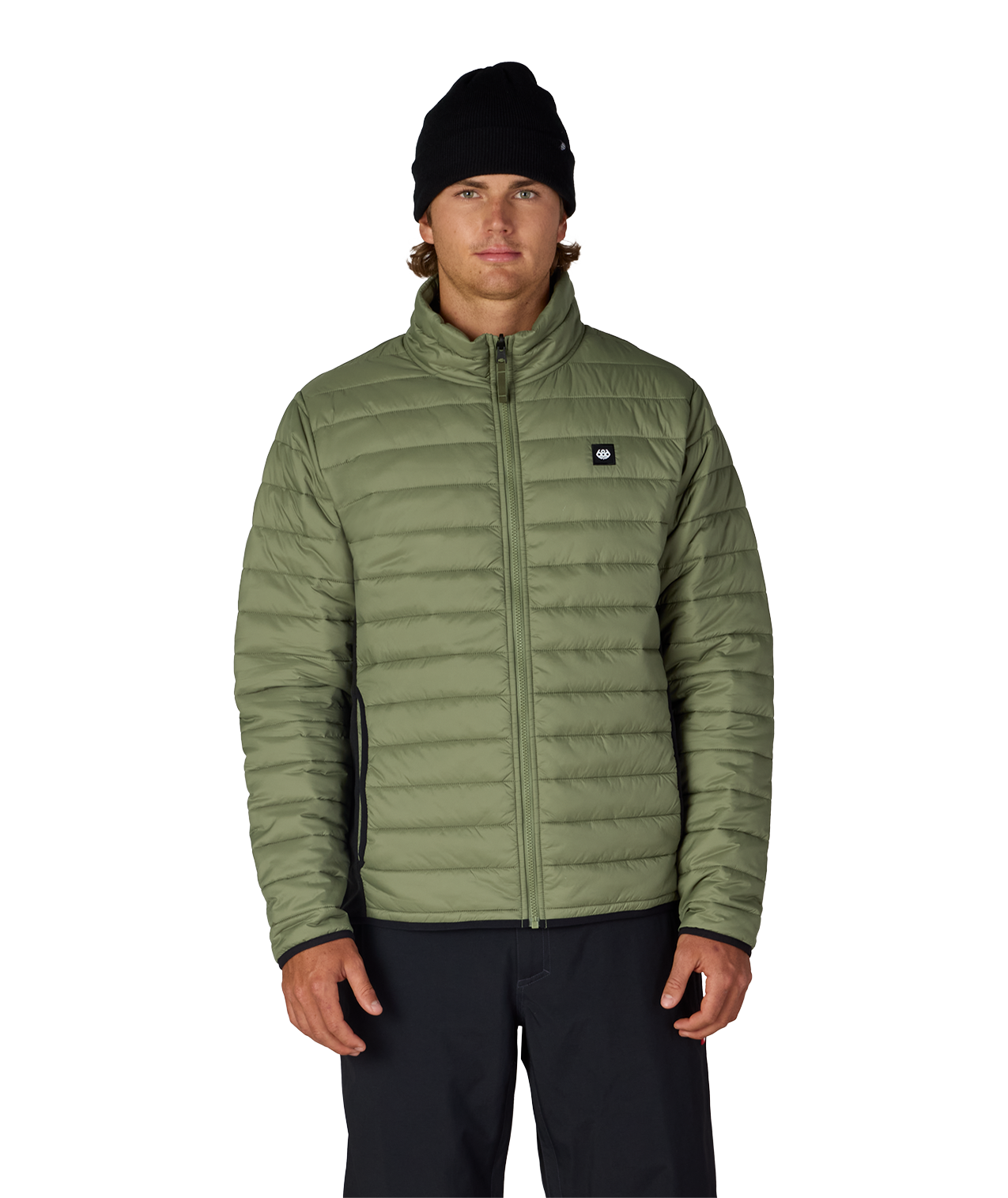 MENS SMARTY® 3-IN-1 FORM™ JACKET - FATIGUE GREEN COLORBLOCK