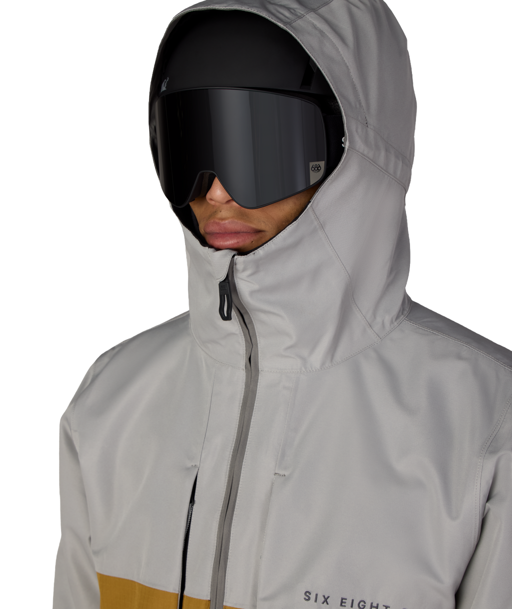 MENS SMARTY® 3-IN-1 FORM™ JACKET - LIGHT GREY COLORBLOCK
