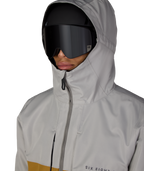MENS SMARTY® 3-IN-1 FORM™ JACKET - LIGHT GREY COLORBLOCK