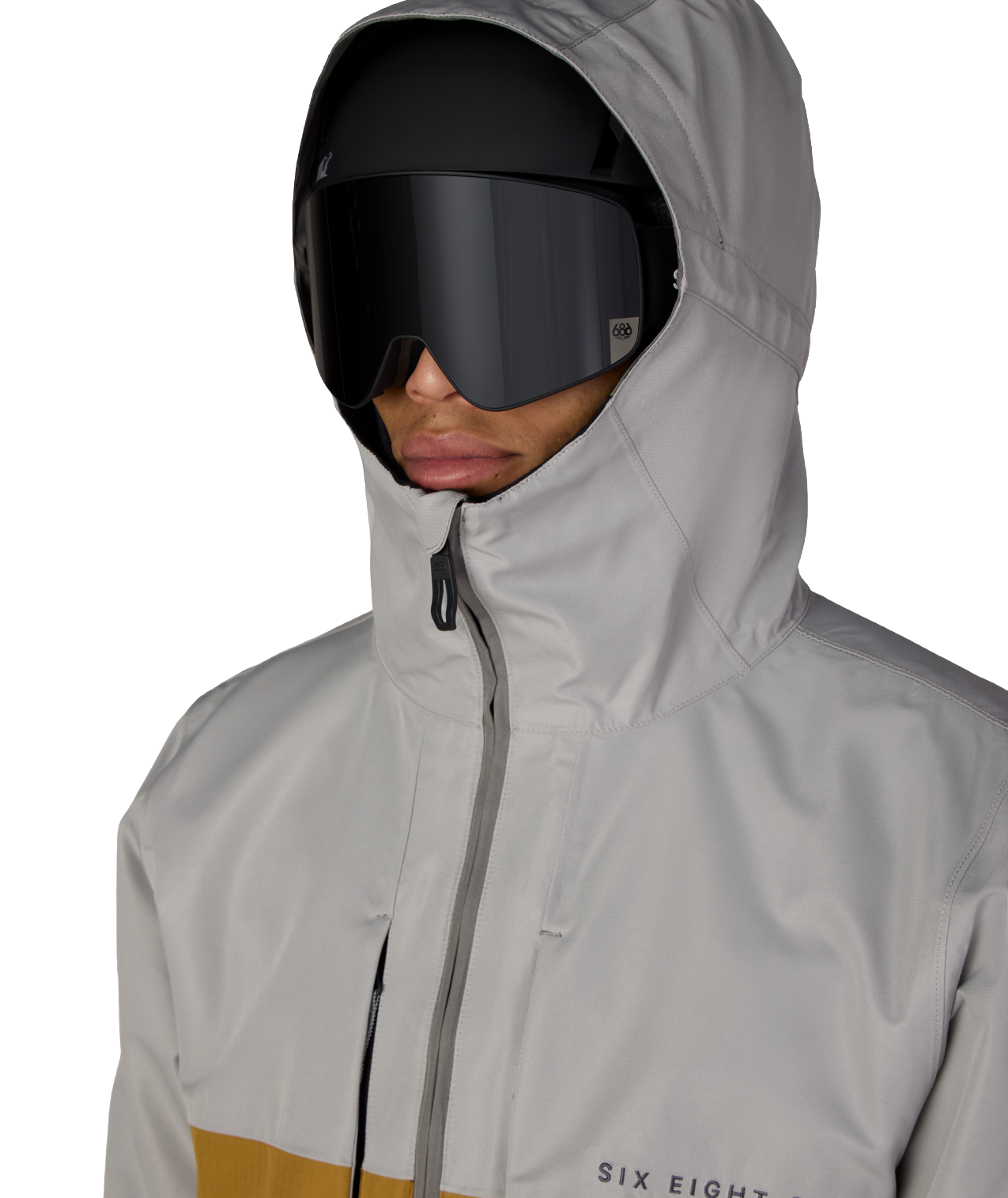 MENS SMARTY® 3-IN-1 FORM™ JACKET - LIGHT GREY COLORBLOCK
