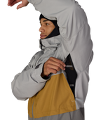 MENS SMARTY® 3-IN-1 FORM™ JACKET - LIGHT GREY COLORBLOCK
