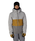 MENS SMARTY® 3-IN-1 FORM™ JACKET - LIGHT GREY COLORBLOCK