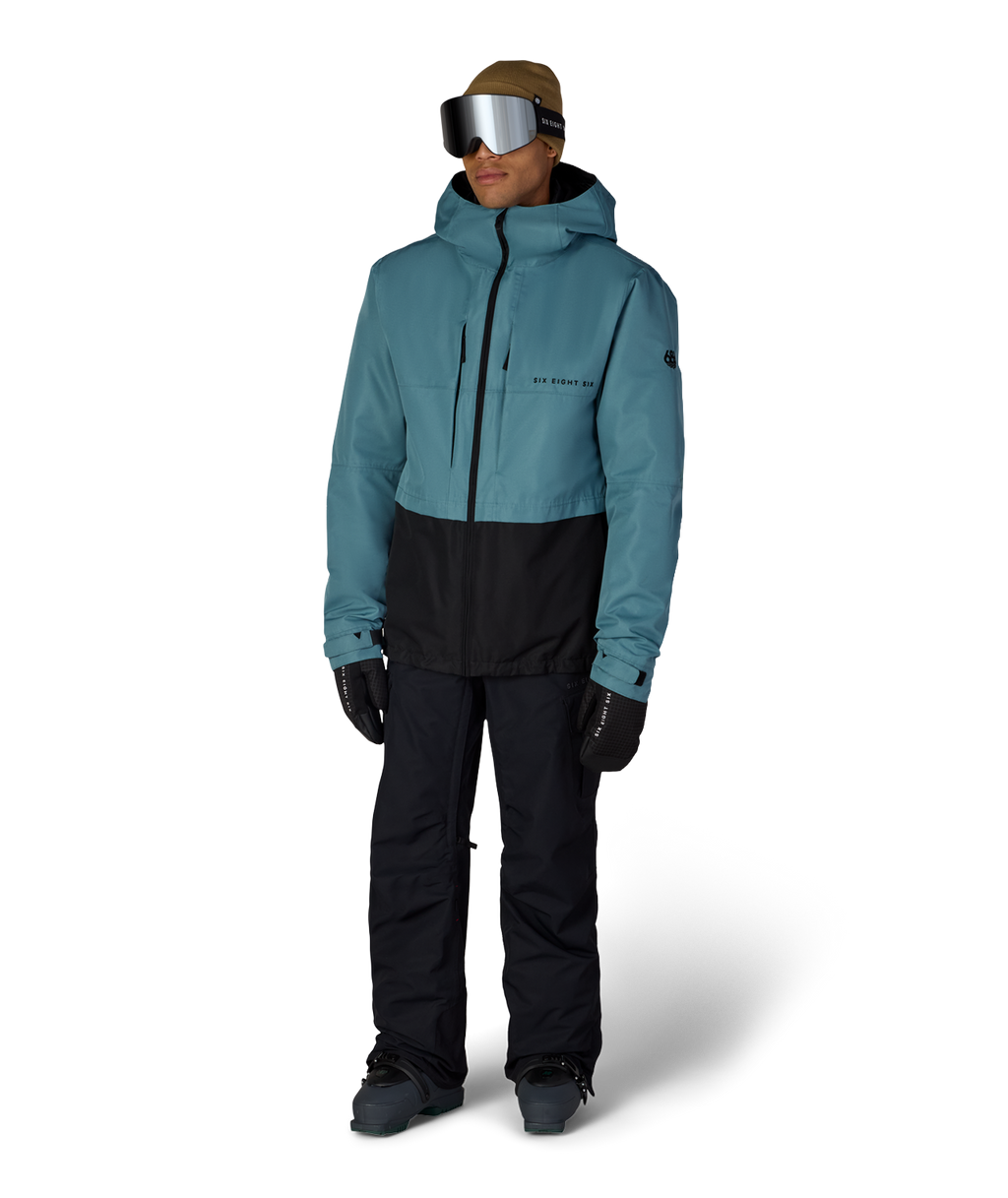 MENS SMARTY® 3-IN-1 FORM™ JACKET - PALE FIRN COLORBLOCK