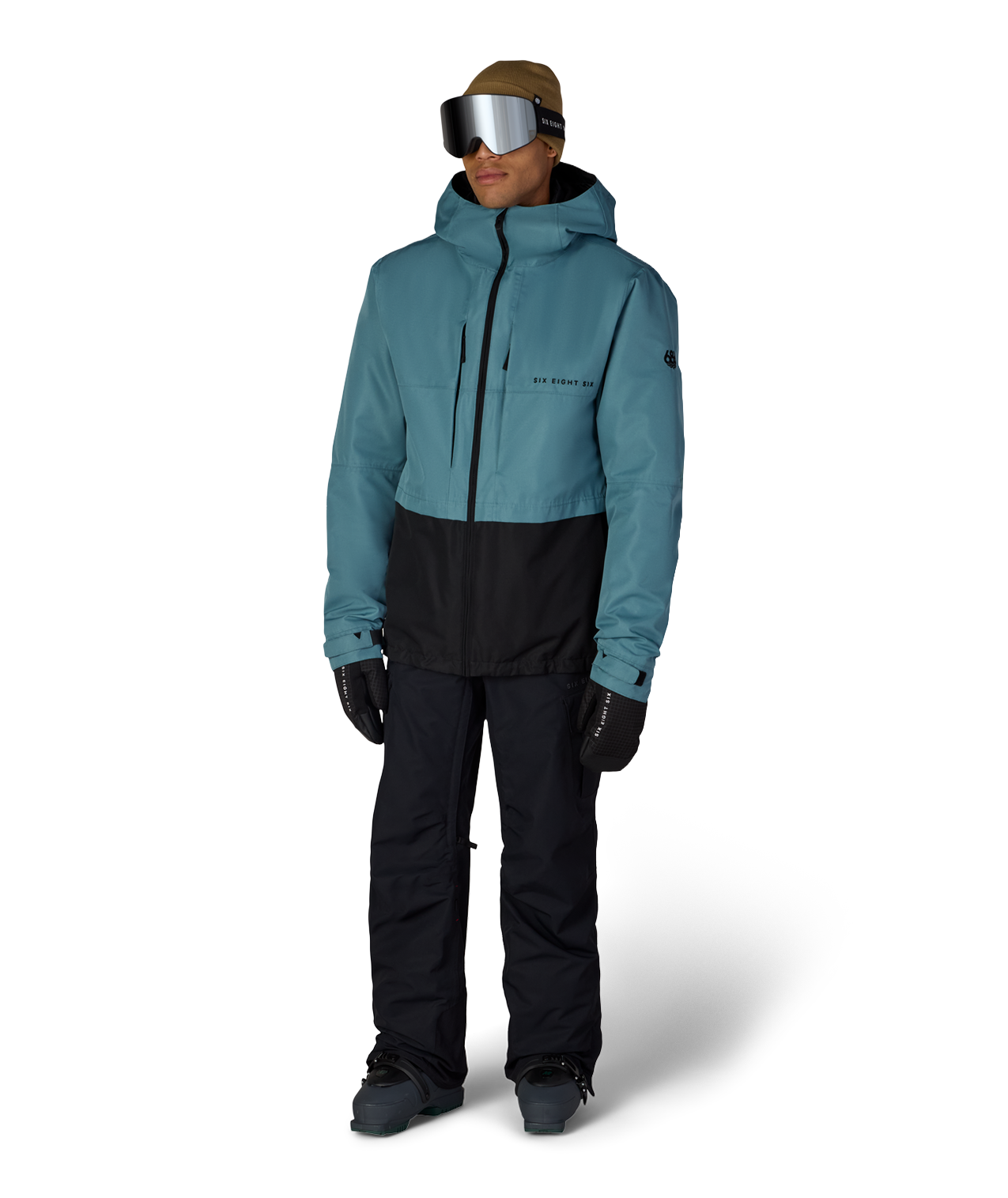 MENS SMARTY® 3-IN-1 FORM™ JACKET - PALE FIRN COLORBLOCK
