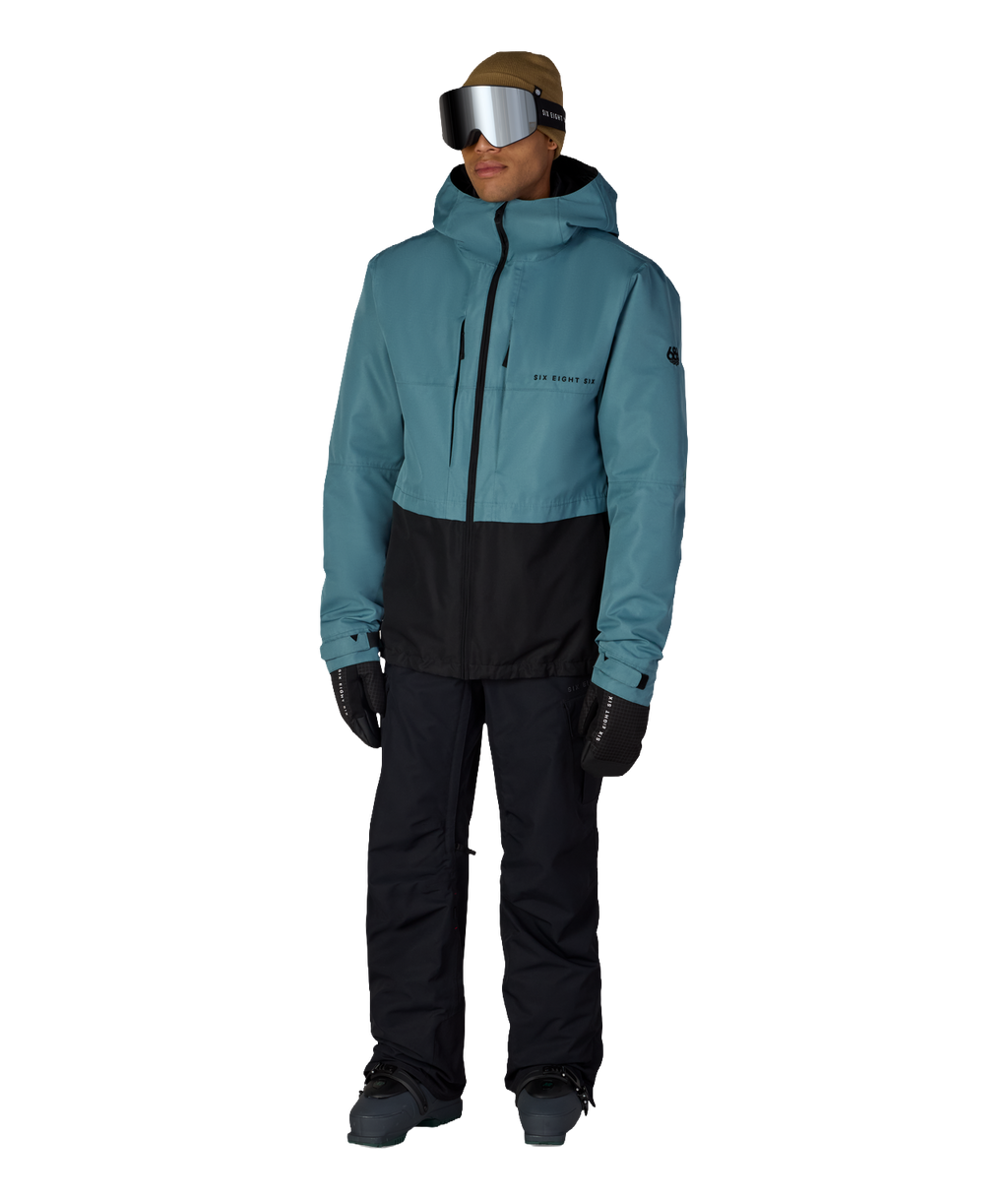 MENS SMARTY® 3-IN-1 FORM™ JACKET - PALE FIRN COLORBLOCK