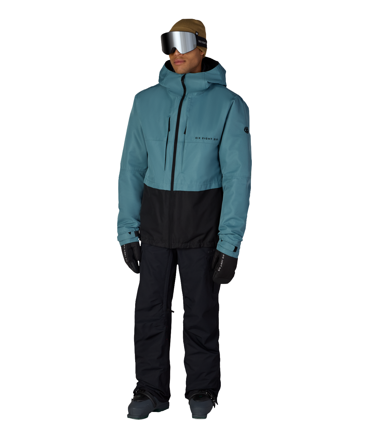 MENS SMARTY® 3-IN-1 FORM™ JACKET - PALE FIRN COLORBLOCK