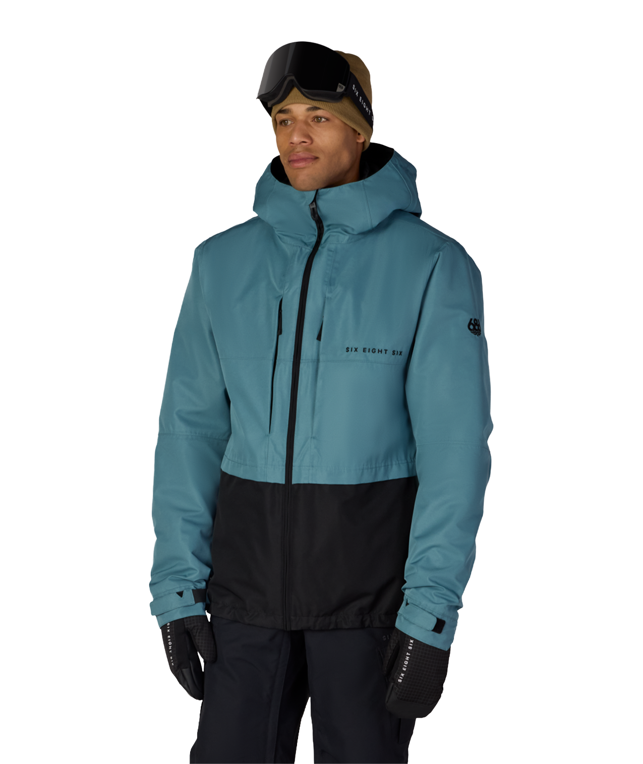 MENS SMARTY® 3-IN-1 FORM™ JACKET - PALE FIRN COLORBLOCK
