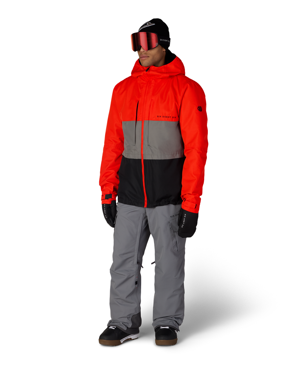 MENS SMARTY® 3-IN-1 FORM™ JACKET - SOLAR COLORBLOCK