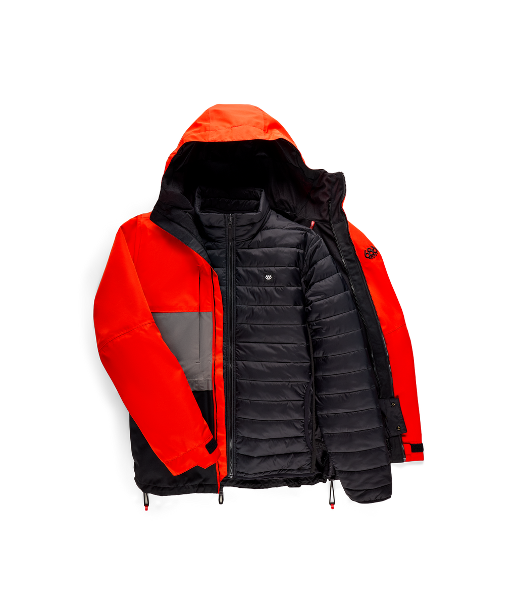 MENS SMARTY® 3-IN-1 FORM™ JACKET - SOLAR COLORBLOCK