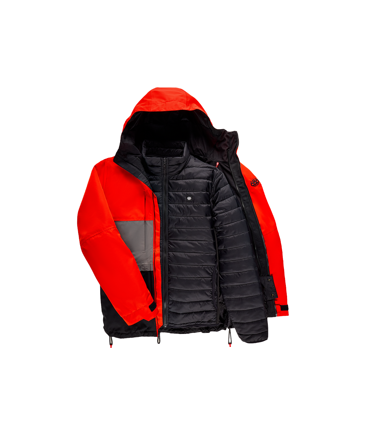 MENS SMARTY® 3-IN-1 FORM™ JACKET - SOLAR COLORBLOCK