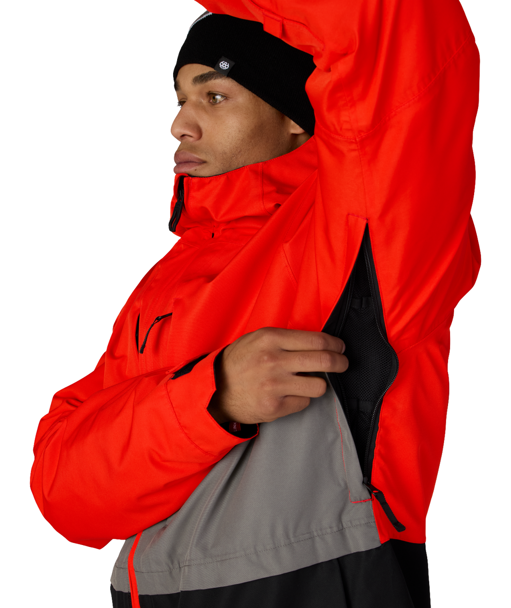 MENS SMARTY® 3-IN-1 FORM™ JACKET - SOLAR COLORBLOCK