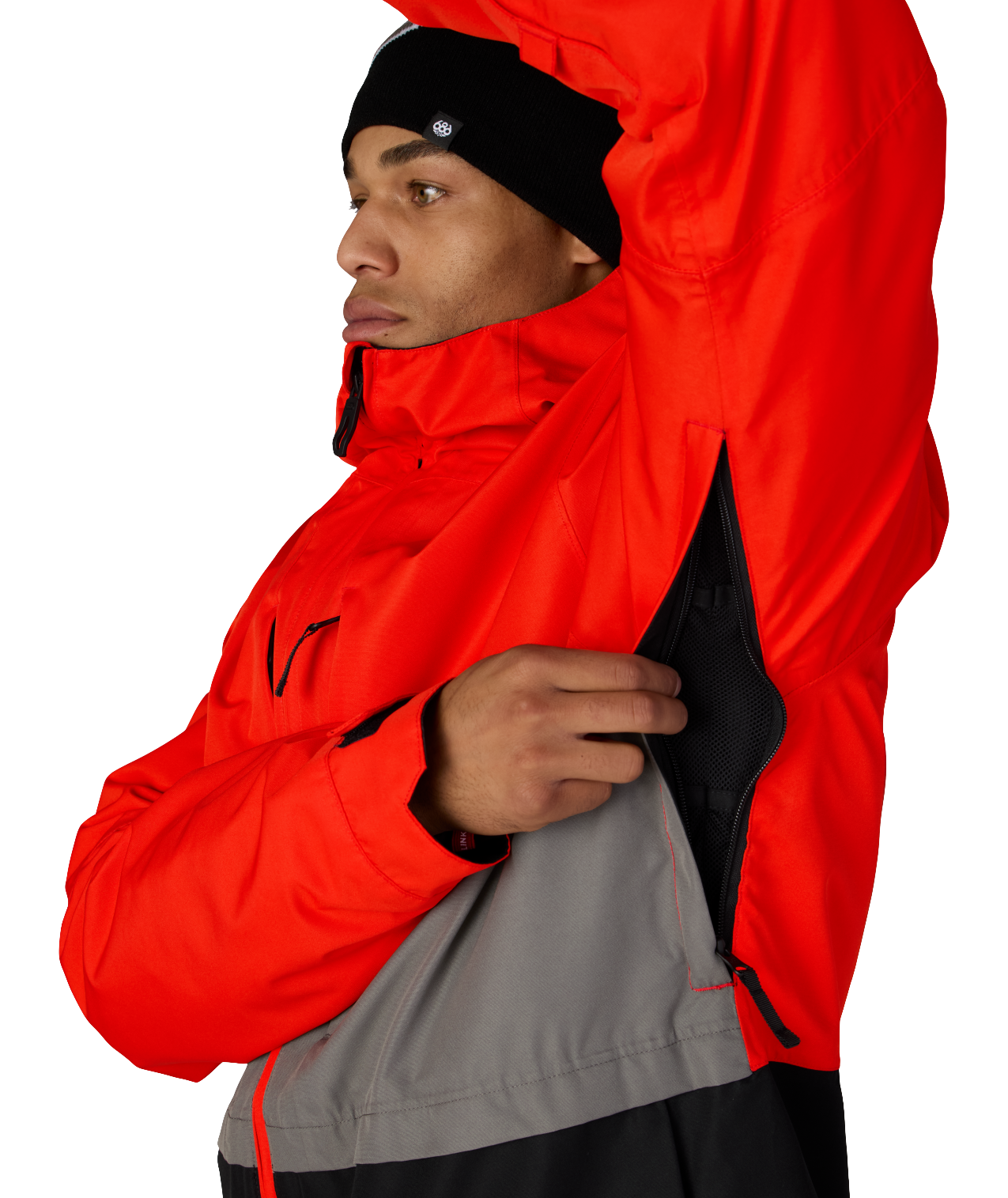 MENS SMARTY® 3-IN-1 FORM™ JACKET - SOLAR COLORBLOCK