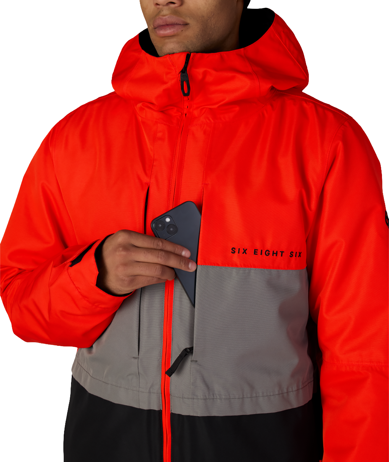 MENS SMARTY® 3-IN-1 FORM™ JACKET - SOLAR COLORBLOCK