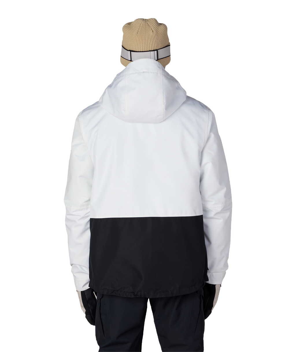 MENS SMARTY® 3-IN-1 FORM™ JACKET - WHITE COLORBLOCK