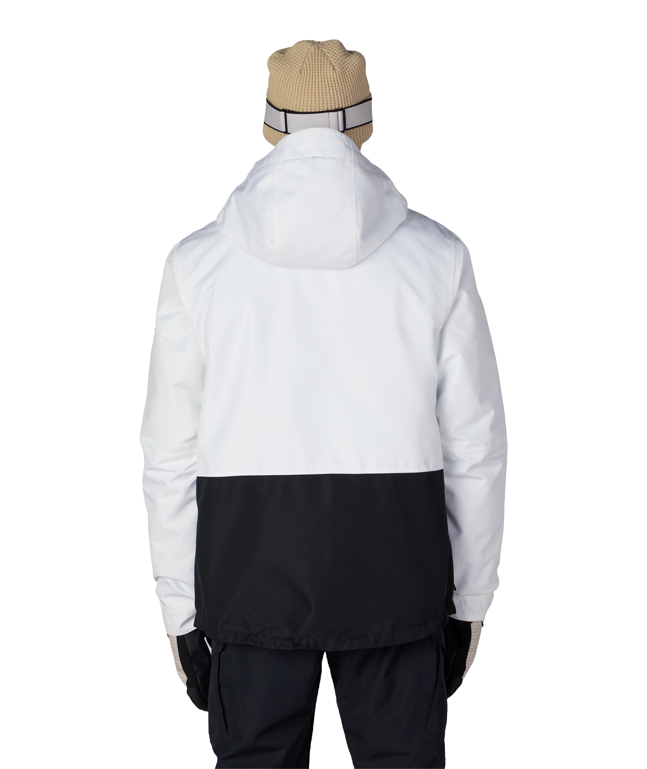 MENS SMARTY® 3-IN-1 FORM™ JACKET - WHITE COLORBLOCK