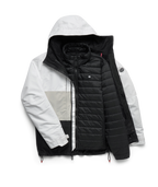 MENS SMARTY® 3-IN-1 FORM™ JACKET - WHITE COLORBLOCK