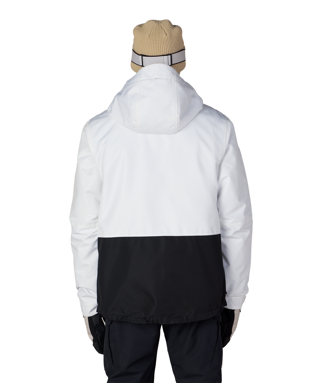 MENS SMARTY® 3-IN-1 FORM™ JACKET - WHITE COLORBLOCK