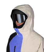 MENS GORE-TEX CORE SHELL JACKET - ALPENGLOW BLUE COLORBLOCK