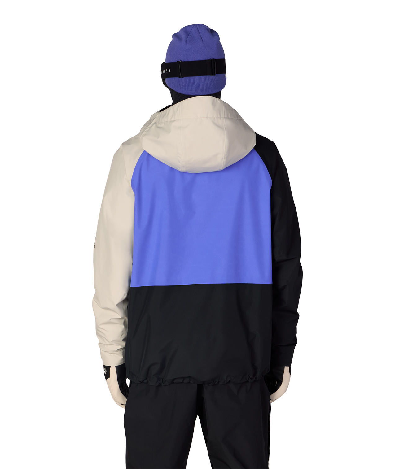 MENS GORE-TEX CORE SHELL JACKET - ALPENGLOW BLUE COLORBLOCK