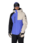 MENS GORE-TEX CORE SHELL JACKET - ALPENGLOW BLUE COLORBLOCK