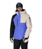 MENS GORE-TEX CORE SHELL JACKET - ALPENGLOW BLUE COLORBLOCK