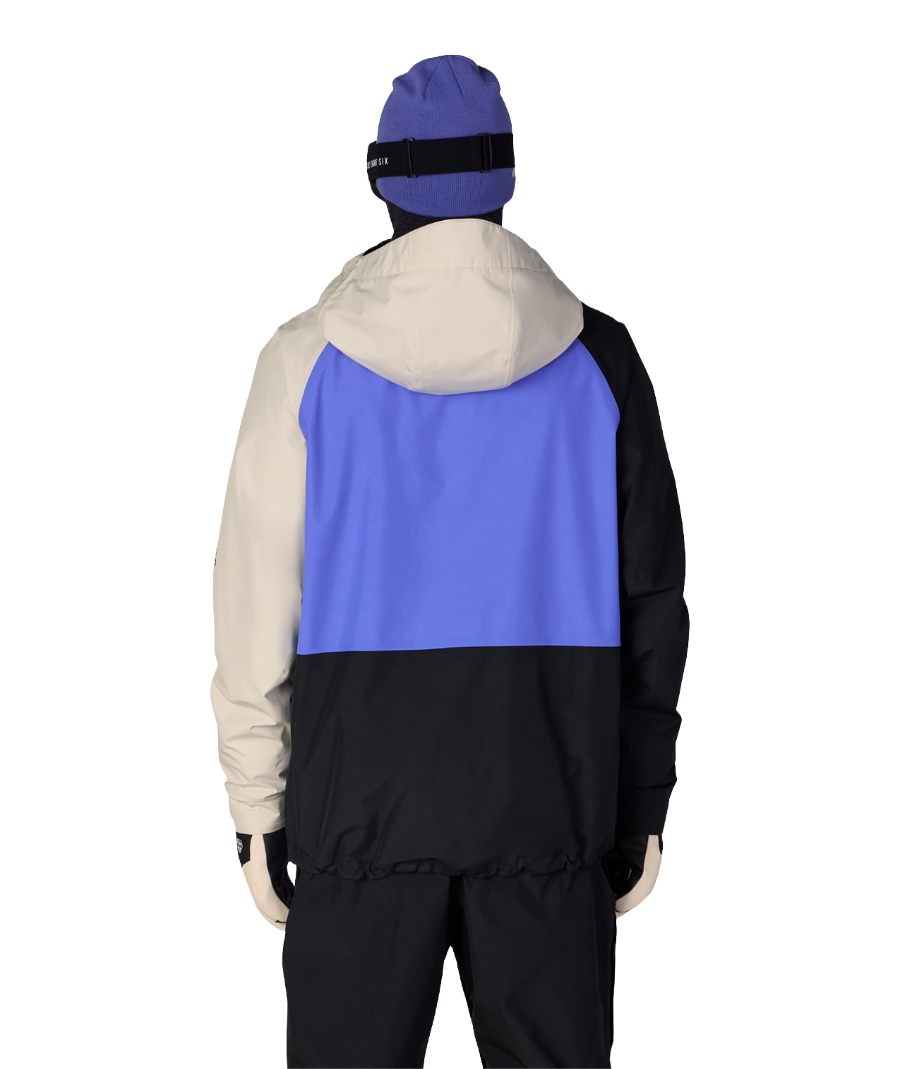 MENS GORE-TEX CORE SHELL JACKET - ALPENGLOW BLUE COLORBLOCK