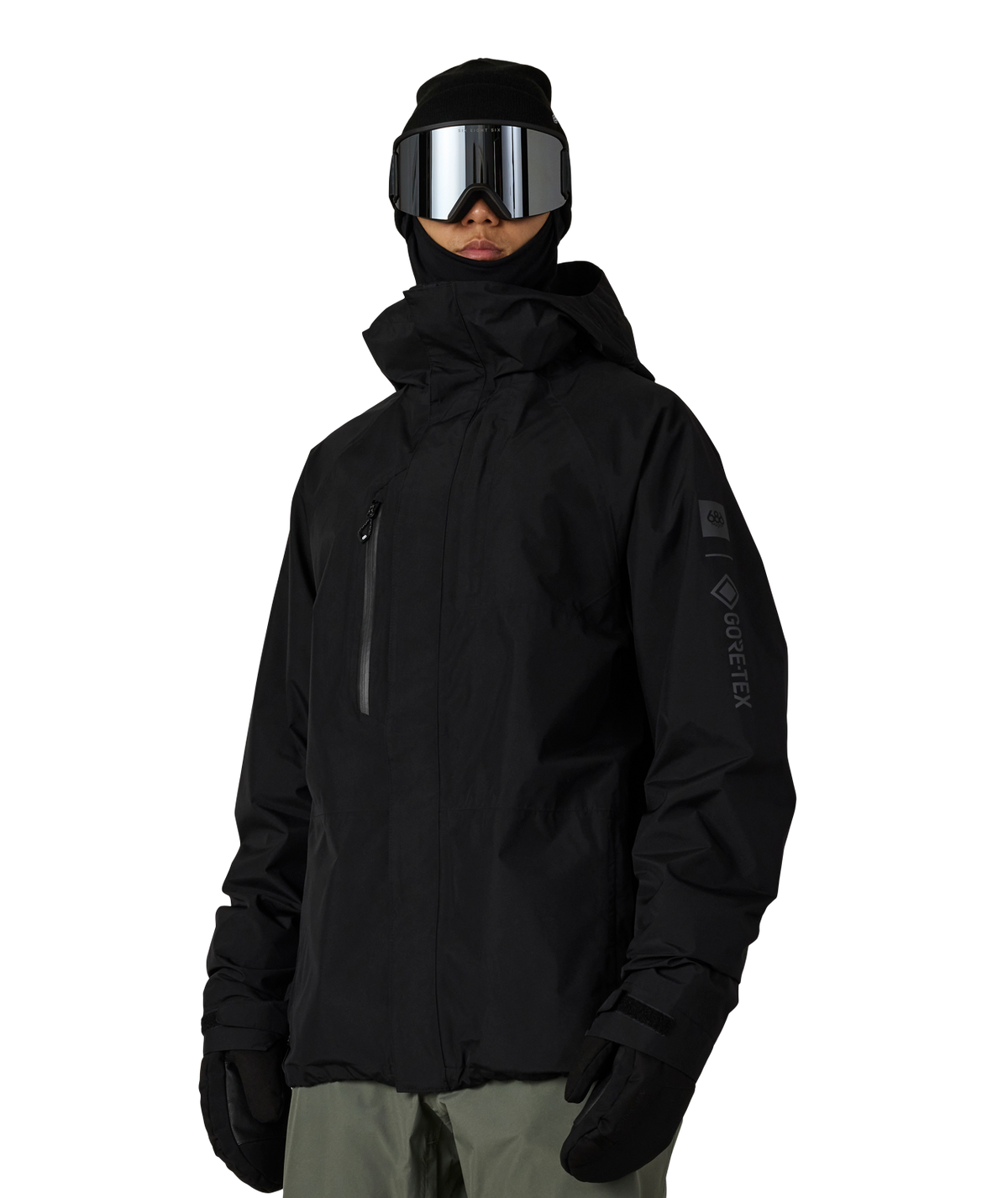 MENS GORE-TEX CORE SHELL JACKET - BLACK