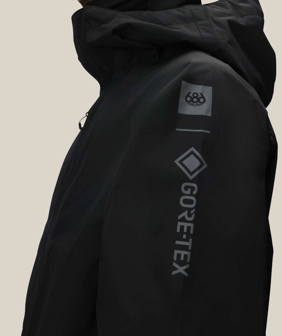 MENS GORE-TEX CORE SHELL JACKET - BLACK