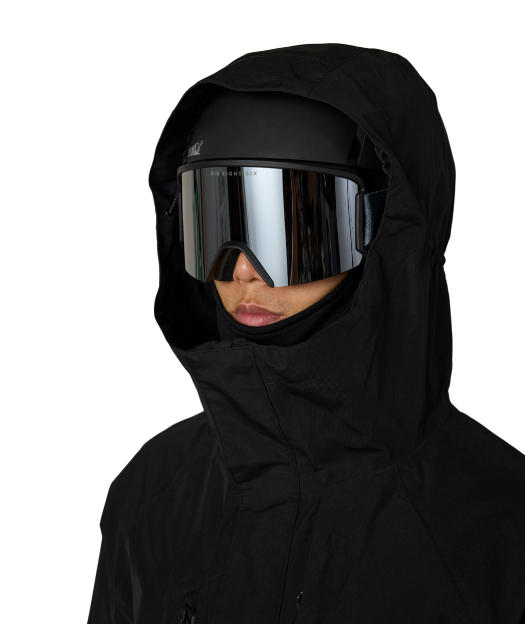 MENS GORE-TEX CORE SHELL JACKET - BLACK