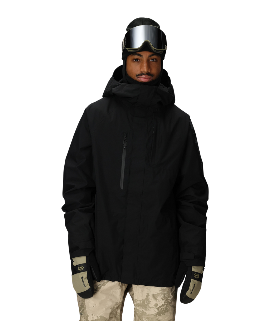 MENS GORE-TEX CORE SHELL JACKET - BLACK