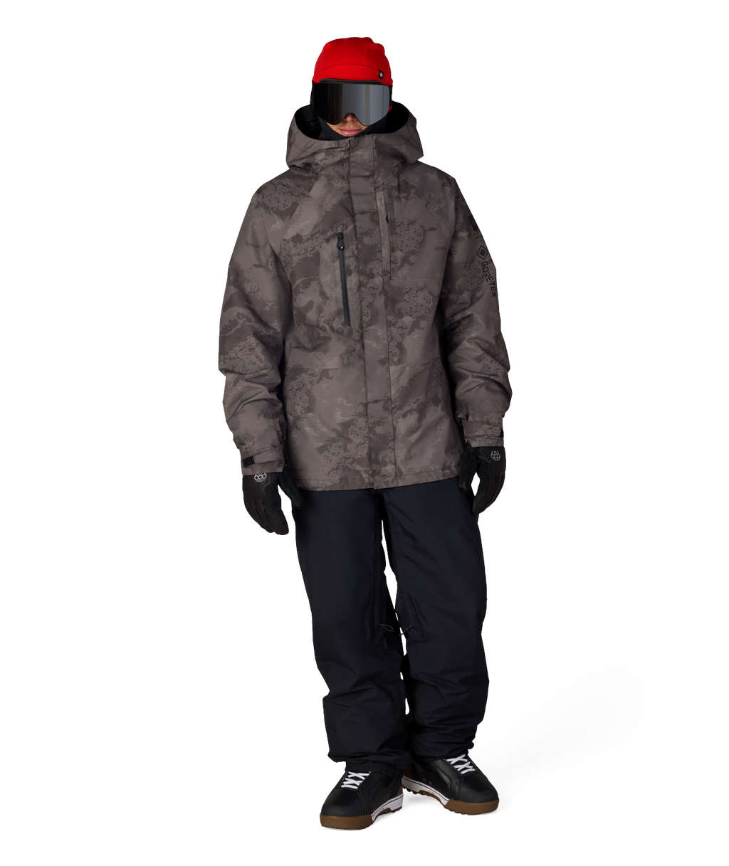 MENS GORE-TEX CORE SHELL JACKET - CHARCOAL HEMISPHERE