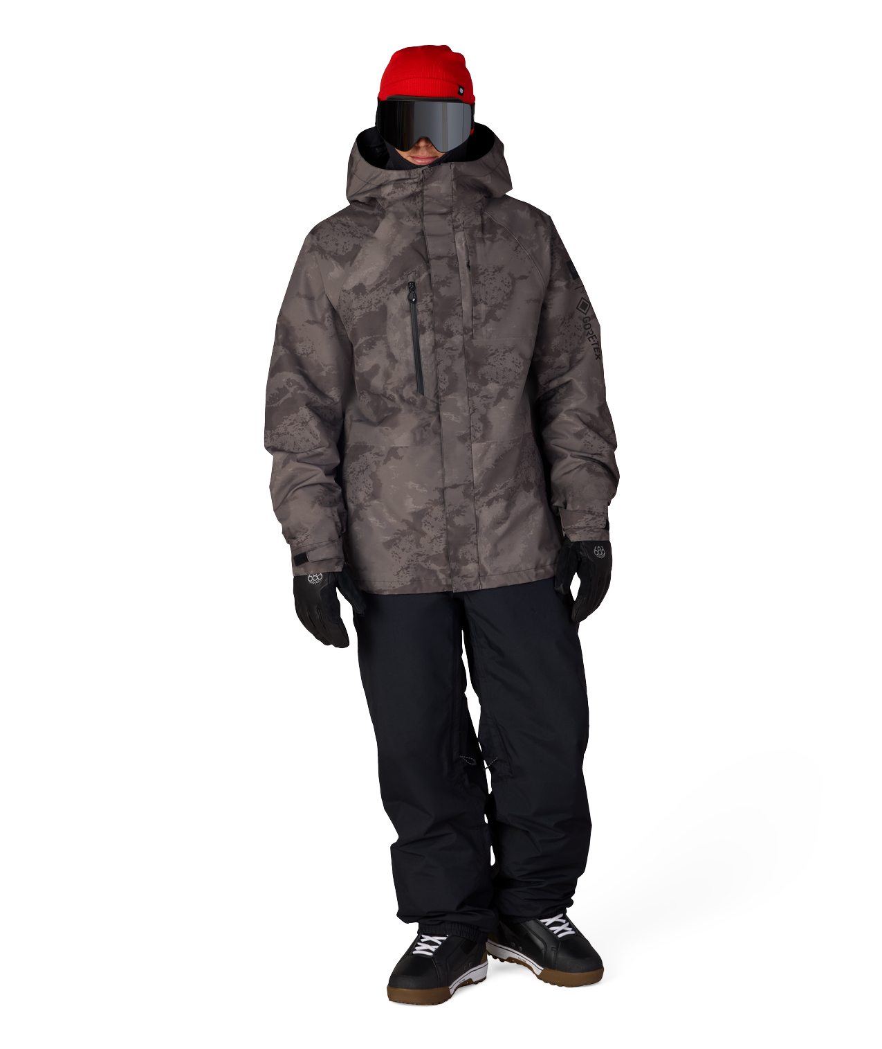 MENS GORE-TEX CORE SHELL JACKET - CHARCOAL HEMISPHERE