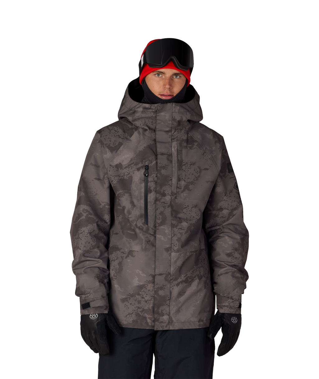 MENS GORE-TEX CORE SHELL JACKET - CHARCOAL HEMISPHERE