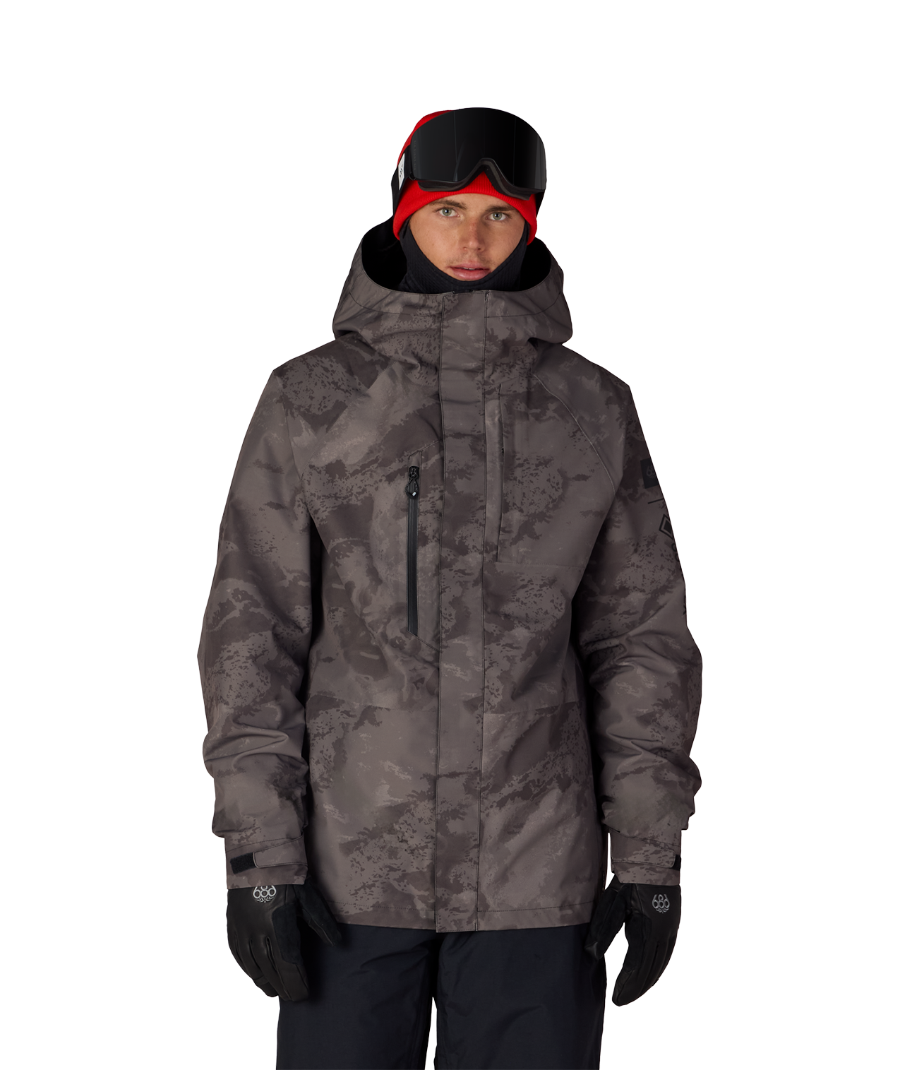 MENS GORE-TEX CORE SHELL JACKET - CHARCOAL HEMISPHERE
