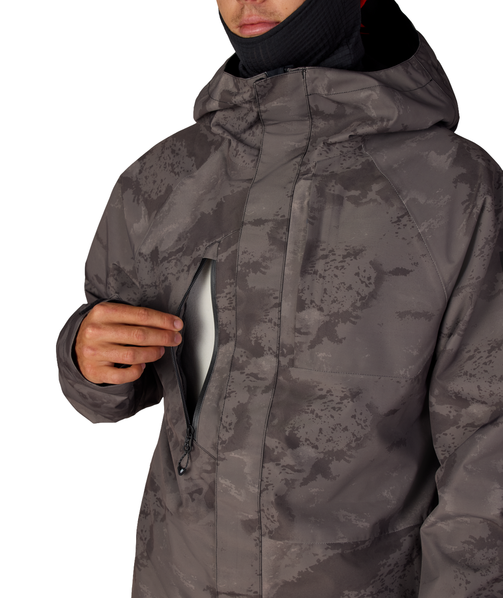 MENS GORE-TEX CORE SHELL JACKET - CHARCOAL HEMISPHERE