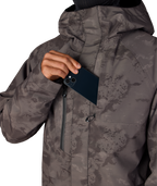 MENS GORE-TEX CORE SHELL JACKET - CHARCOAL HEMISPHERE