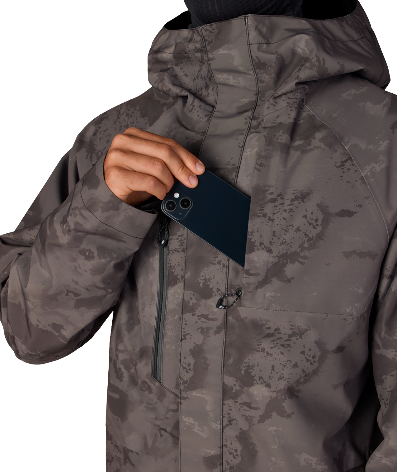 MENS GORE-TEX CORE SHELL JACKET - CHARCOAL HEMISPHERE