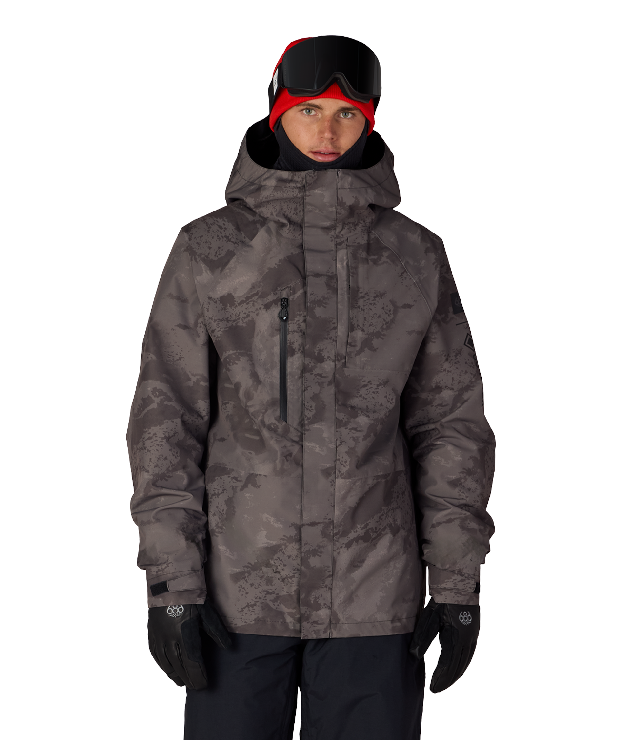 MENS GORE-TEX CORE SHELL JACKET - CHARCOAL HEMISPHERE