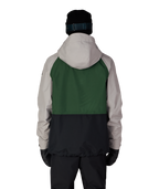 MENS GORE-TEX CORE SHELL JACKET - LIGHT GREY COLORBLOCK