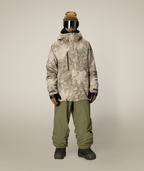 MENS GORE-TEX CORE SHELL JACKET - LIMESTONE HEMISPHERE PRINT
